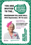 20170930 - The World's Biggest Coffee Morning
