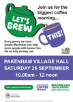 25.09.2021 - The Annual Macmillan Coffee Morning