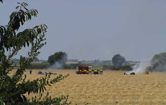 Fires on Field in Pakenham